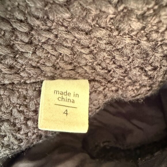 Coldwater Creek 4 black short sleeve fully lined collared button down jacket - Picture 7 of 10